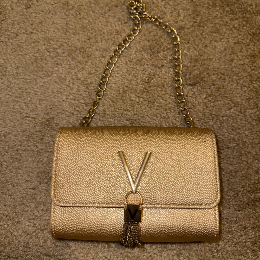 Gold Valentino Chain Bag